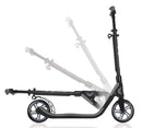 Monopattino 2 Ruote in Alluminio Globber One Nl 205 Nero e Grigio