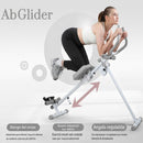 Macchina per Addominali Attrezzo Fitness Multiuso Pieghevole Vogatore in Acciaio Grigio      