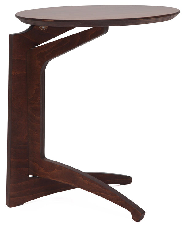 prezzo Klappbarer Couchtisch Ø53x63 cm aus Walnussholz