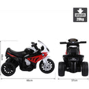 Mini Moto Elettrica per Bambini 6V con Licenza BMW S1000RR Rossa
