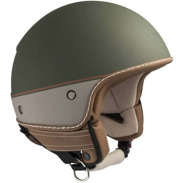 acquista Demi-Jet-Helm für Scooter CGM Nairobi 104G Mattgrün