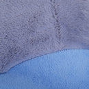 Cavallo a Dondolo per Bambini in Legno e Peluche Pinguino Grigio  