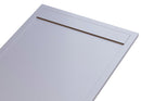 Piatto Doccia in Pietra Bonussi Kamet Grigio Chiaro 70x100 cm Seconda Scelta