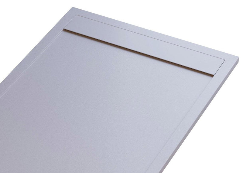 Piatto Doccia in Pietra Bonussi Kamet Grigio Chiaro Varie Misure