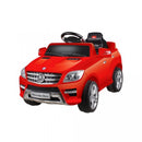 Macchina Elettrica per Bambini 6V 2 Posti con Licenza Mercedes ML Rosso
