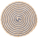 Set 6 Tovagliette Ø38 cm  in Paglia e Carta VdE Tivoli 1996 Spiral