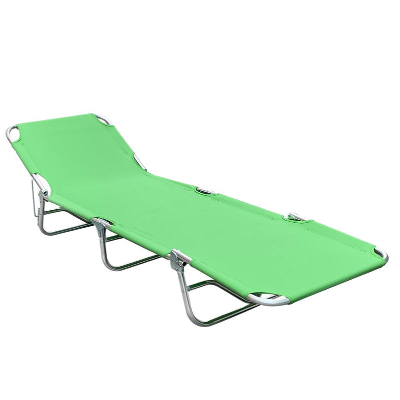 Brandina compatta prendisole struttura in alluminio e tessuto in Oxford Verde