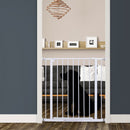 Cancelletto di Sicurezza per Animali Domestici Bianco 76x72-82 cm 