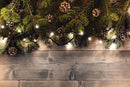 Luci di Natale 700 LED 31m Bianco Caldo da Esterno-Interno Soriani