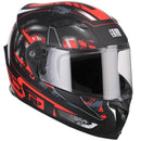 Casco Integrale per Scooter Visiera Lunga CGM Jerez 307G Rosso Opaco XS - (53-54 cm)