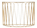 Console Venice 115x36x80 cm in Ferro Oro