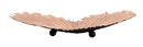 Svuota Tasche Cuore Glam 3 Rame 29x5x25 cm in Ferro 