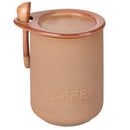 Barattolo Caffè con Cucchiaino Ø10x15 cm 900 ml in Ceramica VdE Tivoli 1996 Pompei