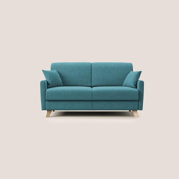 Divano Letto 3 Posti 200x94x97 cm in Tessuto Azzurro online