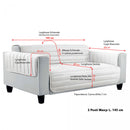 Copridivano Trapuntato in Microfibra Doubleface Rosso\/Grigio Chiaro