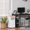 Deumidificatore d'Aria 19,2 Litri 785W 2 Velocità Bianco