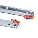 Guide a Scomparsa Slippe per Cassetti ad Estrazione Totale P390 Zincato Emuca