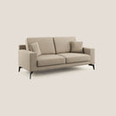 Divano 2 Posti 146x95x91 cm in Tessuto Tortora