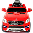 Macchina Elettrica per Bambini 6V 2 Posti con Licenza Mercedes ML Rosso