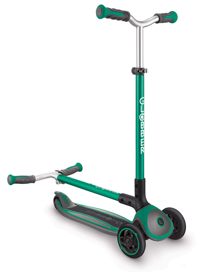 Monopattino 3 Ruote Pieghevole 5 Altezze Max 50 Kg Globber Master Verde