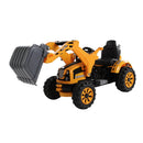 Escavatore Elettrico per Bambini 6V Giallo e Nero 