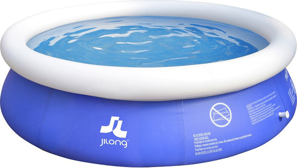 prezzo Runder freistehender aufblasbarer oberirdischer Pool 240 x 63 cm Jilong Blue