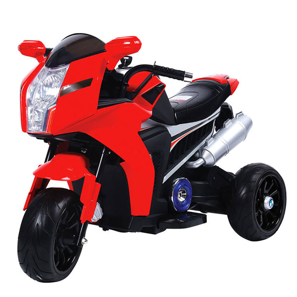 prezzo Kidfun Elektro-Motorrad für Kinder 6V Rot mit Raucheffekt