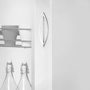 Maniglia per Mobile Interasse 128 mm Zama Grigio Metallizzato 20 Pezzi Emuca