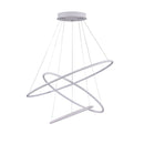 Lampada pendente Modern in Metallo Nola Bianco