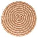 Set 4 Tovagliette Ø38 cm  in Paglia e Carta VdE Tivoli 1996 Spiral