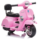Piaggio Mini Vespa PX150 Elettrica 6V per Bambini Rosa