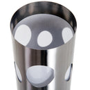Lampada da Esterno LED a Energia Solare in Alluminio Ø19.7x63 cm 