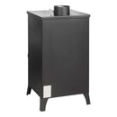 Stufa a Legna 45,5x48,5xh91 cm 15 Kw Olga Nera