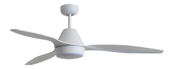 acquista Deckenventilator mit 3 Flügeln und LED Ø132 cm 3 Geschwindigkeit Martec Triumph Weiß
