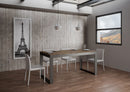 Tavolo Allungabile 180-284x90x80 cm Tecno Evolution Noce