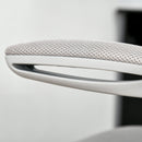 Sedia Poltrona Operativa da Ufficio in Tessuto Poliestere Grigio