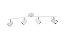 Faretto da Interno a LED in Plastica Bianco Opaco