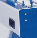 Calciobalilla in Mdf Blu con Aste Rientranti Garlando G-2000 Weatherproof