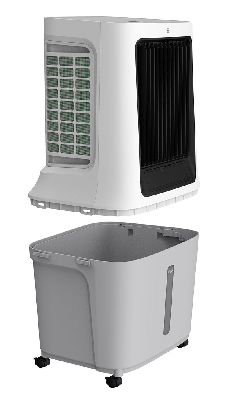 Raffrescatore a Evaporizzazione con Ghiaccio o Acqua 120W Moel 8500 Top Cooler    