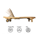 Cuscino per Lettino Prendisole Elafonisi Sfoderabile Spesso 5 cm Blu      