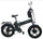 Fat Bike Elettrica Skyjet TRV III Pro W Bici Elettrica Pedalata Assistita Pieghevole Autonomia 80 km Verde Opaco