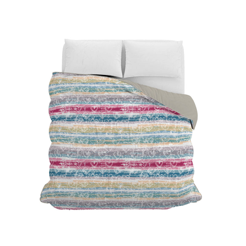 Trapunta Invernale 180gr con Stampa in Microfibra Love Lines Varie Misure