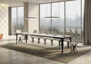 Tavolo Allungabile 120-380x90x77 cm Paxon Evolution Bianco Frassino