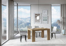 Tavolo Allungabile 120/224x90x77 cm Roxell Quercia Natura  
