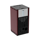 Stufa a Pellet ad Aria Ventilata 8,87kW Stella 90 Bordeaux e Rosso