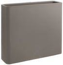 Vaso 90x27x77 cm in Polietilene Divio 80 Cappuccino Indoor