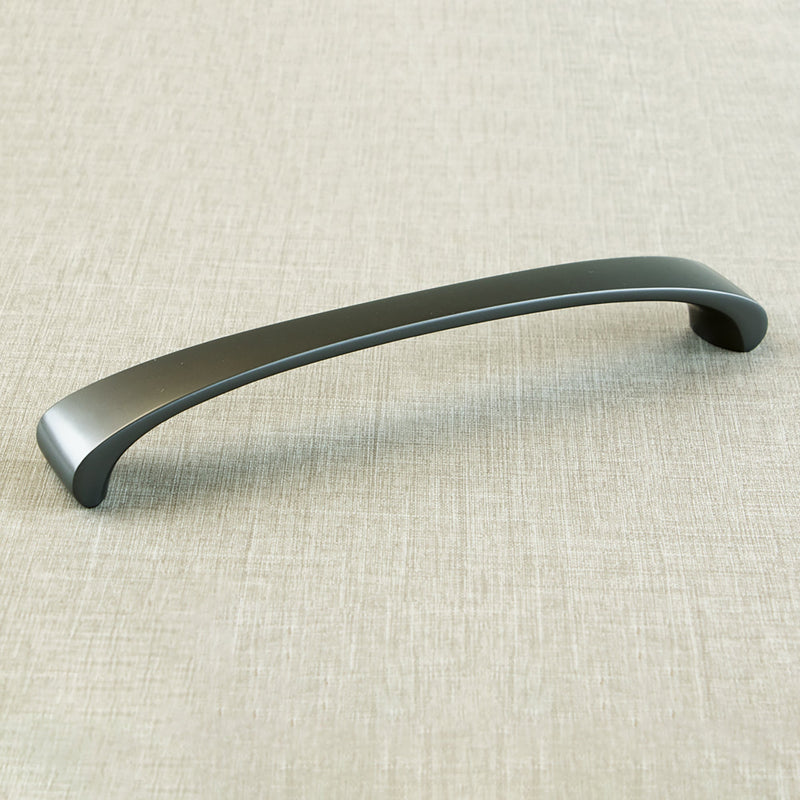 Maniglie per Mobile Interasse 128 mm Zama Colore Titanio 20 Pezzi Emuca