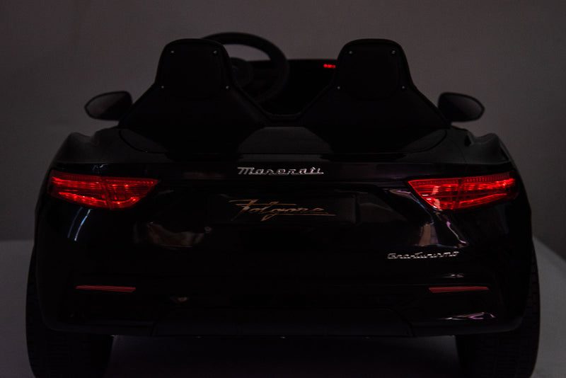 Macchina Elettrica per Bambini Licenza Maserati Folgore 12V Nero  