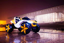 Macchina Elettrica per Bambini 12V Kidfun Auto Manhattan Gialla