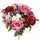 Künstlicher Blumenstrauß aus Rosen und Hortensien Höhe 34 cm Lila